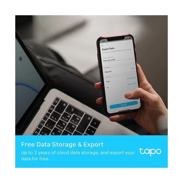 Tp-Link Tapo T315 Akıllı Isı&Nem Sensörü - 8