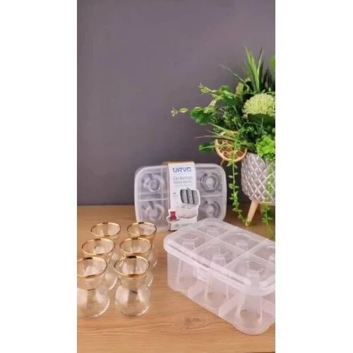 Çay Bardağı Taşıma Kutusu - Resim 3