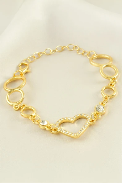 Kalp Taşlı Bileklik - Resim 2