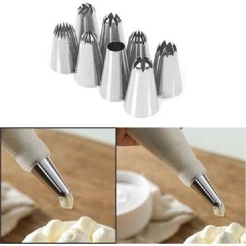 Krema Sıkma Seti 10 Parça - Resim 2