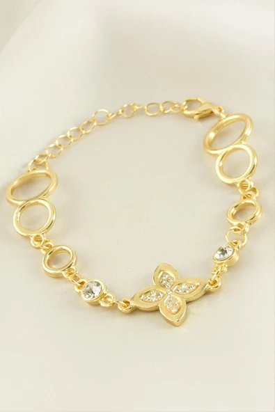 Çiçek Taşlı Bileklik - Resim 2