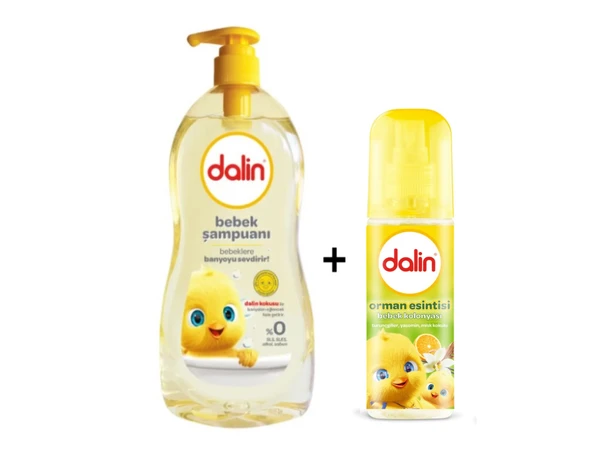 Dalin Bebek Şampuanı 700 Ml + Orman Esintisi Bebek Kolonyası 150 Ml 2'li Set ürün görseli 1