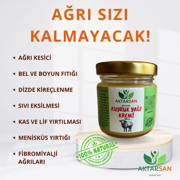 KUYRUK YAĞI KREMİ (ZENGİNLEŞTİRİLMİŞ FORMÜL)