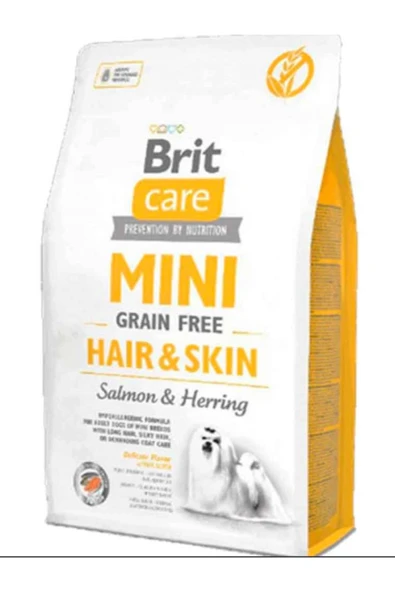 Care Tahılsız Mini Hair Skin Somonlu Köpek Maması 2 Kg ürün görseli 1