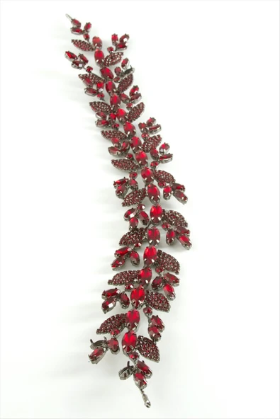 Yaprak Taşlı Saç Aksesuarı - Resim 6