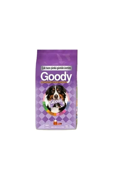 Goody C Vitaminli Kuzu Etli & Pirinçli Yetişkin Köpek Maması 15 Kg - 1