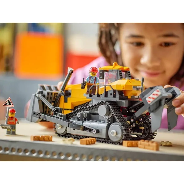 60466 Lego City Buldozer 682 parça +8 yaş - 4