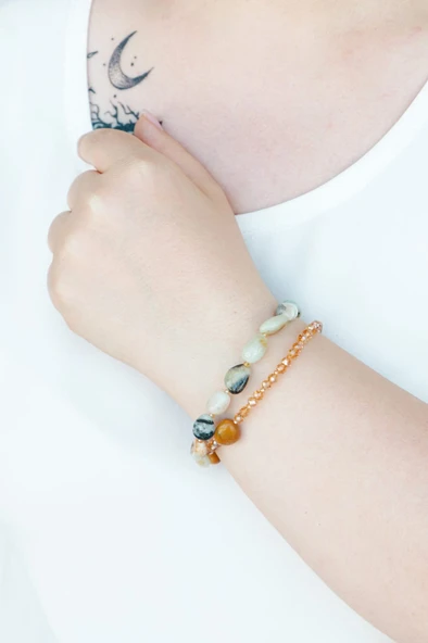 Papatya	 Sadelik, içtenlik Kadın Bileklik - Resim 2