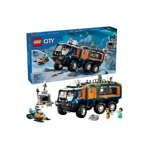 60471 Lego City Kutup Keşif Kamyonu 1064 parça +8 yaş - 2