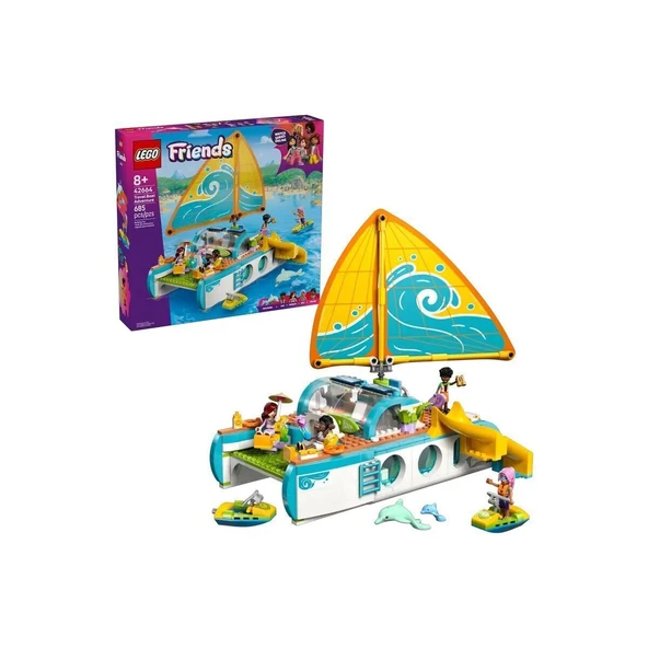 42664 Lego Friends Gezi Teknesi Macerası 685 parça +8 yaş - 2