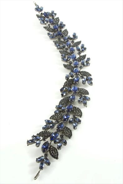 Yaprak Taşlı Saç Aksesuarı ürün görseli