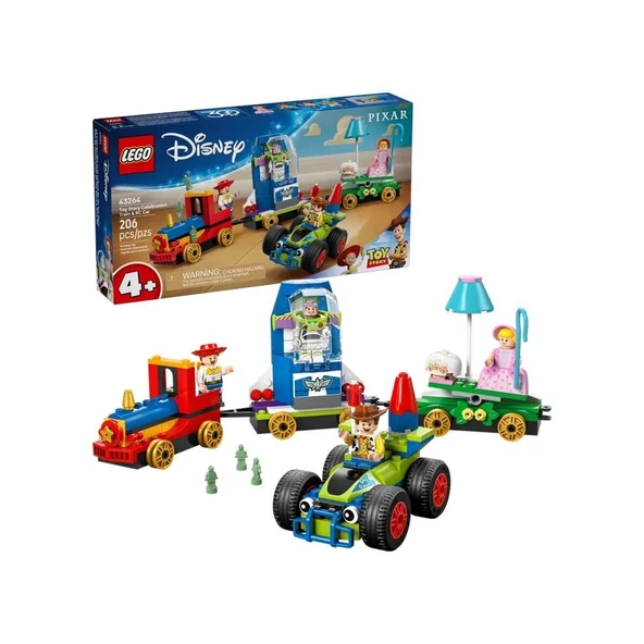 43264 Lego Disney Toy Story Kutlama Treni ve RC Araba 206 parça +4 yaş - 2