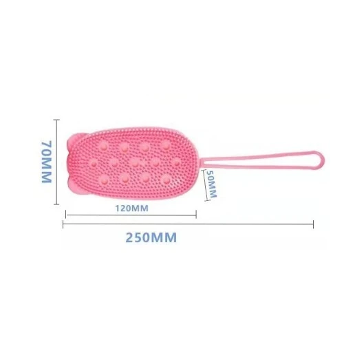 Süngerli Silikon Banyo Kesesi - Resim 2