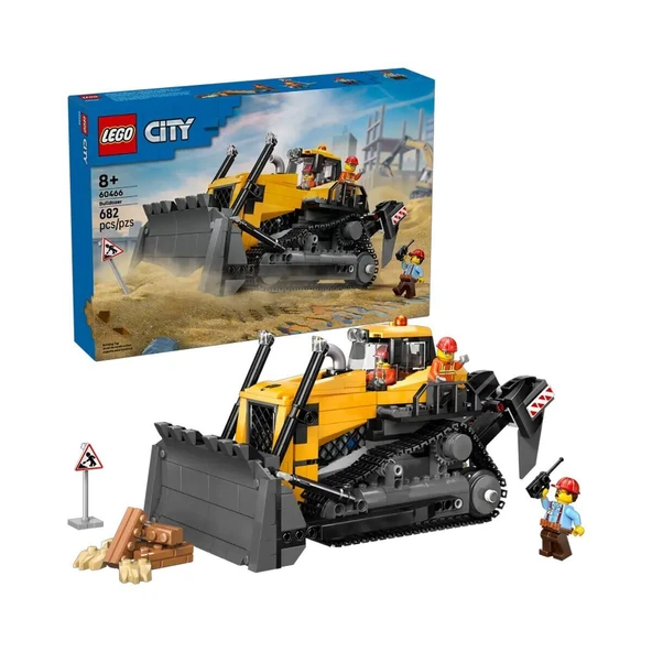 60466 Lego City Buldozer 682 parça +8 yaş - 2