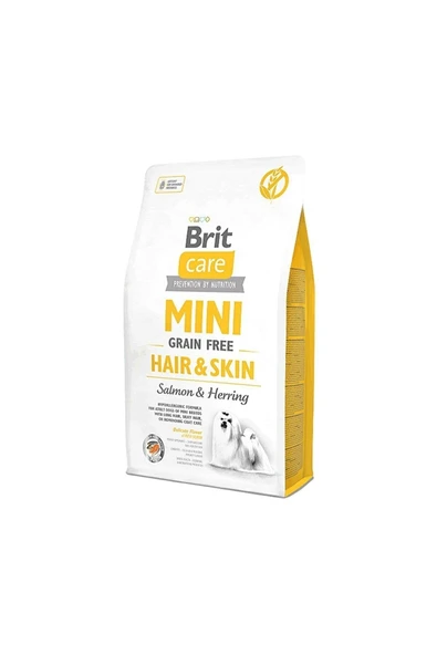 Care Tahılsız Mini Hair Skin Somonlu Köpek Maması 2 Kg ürün görseli 1