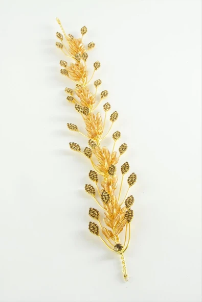 Yaprak Taşlı Saç Aksesuarı - Resim 6