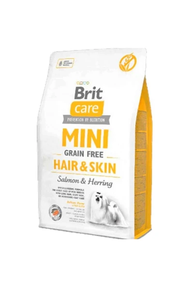 Care Tahılsız Mini Hair Skin Somonlu Köpek Maması 2 Kg ürün görseli 1
