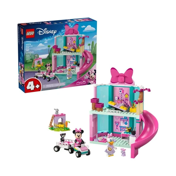 43274 Lego Disney Minnie'nin Evcil Hayvan Oteli 161 parça +4 yaş - 2