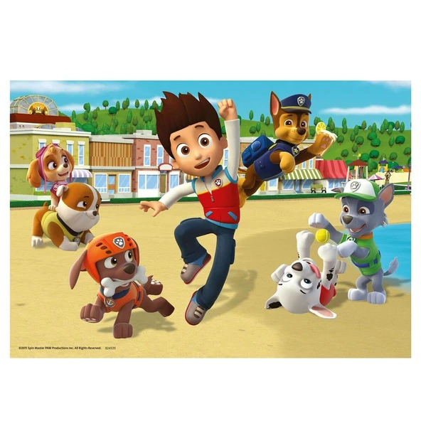 90648 Paw Patrol 2x24 parça Ravensburger Puzzle ürün görseli 1
