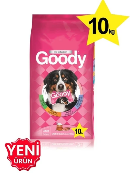 Goody Lamb Kuzulu Yetişkin Köpek Maması 10 Kg - 1