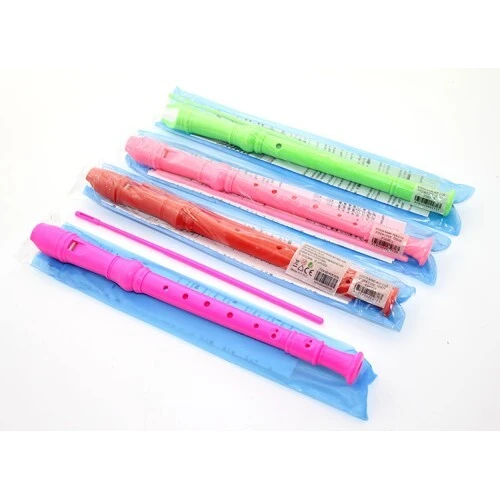 Renkli Plastik Flüt ürün görseli