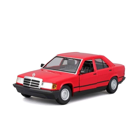 1021103 1:24 Mercedes Benz 1987 190 E Model Araba - Resim 3