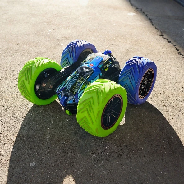 201105010 RC Dickie Uzaktan Kumandalı Akrobatik Cyber Flip Araç - Resim 4