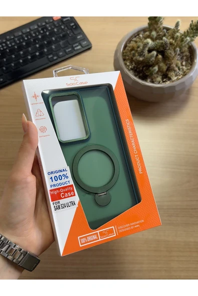 MTL Samsung S24 Ultra Standlı Ve MagSafe Kılıf Soocase622 - 5