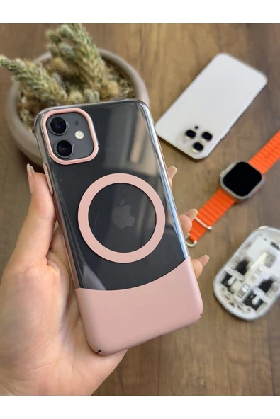 MTL iPhone 11 Magsafe Uyumlu Mika Sararmaz Kılıf SooCase720