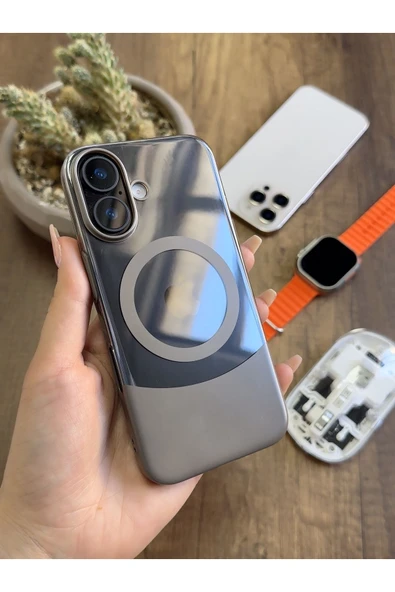MTL iPhone 16 Magsafe Uyumlu Mika Sararmaz Kılıf SooCase720