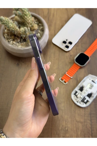 MTL iPhone 15 Magsafe Uyumlu Mika Sararmaz Kılıf SooCase720 - 2