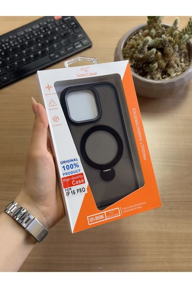 MTL iPhone 16 Pro Standlı Ve MagSafe Kılıf Soocase622 - 5