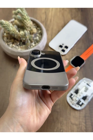 MTL iPhone 16 Magsafe Uyumlu Mika Sararmaz Kılıf SooCase720 - 3