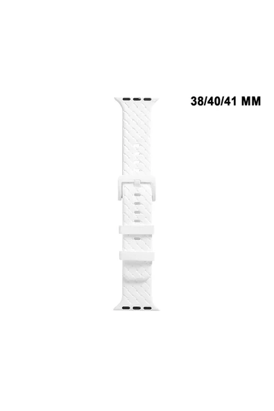 MTL Apple Watch Uyumlu Watch 3 4 5 6 7 8 9 Se Serileri 38 40 41mm Kordon Kayış Silikon MT92 - 2