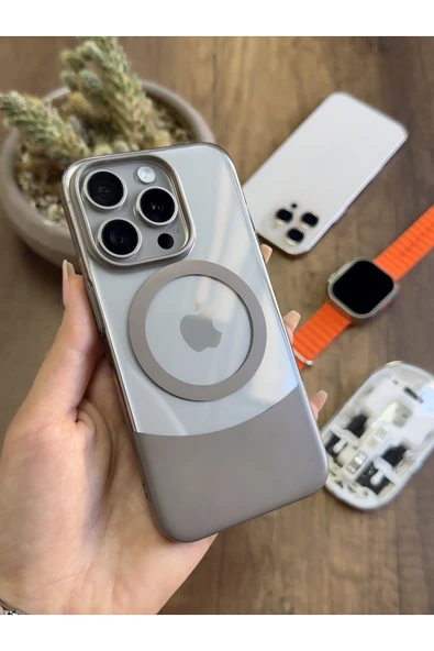 MTL iPhone 14 Pro Magsafe Uyumlu Mika Sararmaz Kılıf SooCase720