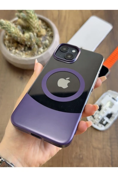 MTL iPhone 15 Magsafe Uyumlu Mika Sararmaz Kılıf SooCase720 - 4