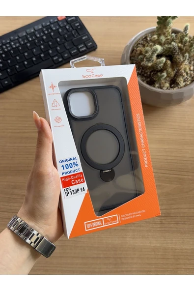 MTL iPhone 13/14 Standlı Ve MagSafe Kılıf Soocase622 - 5