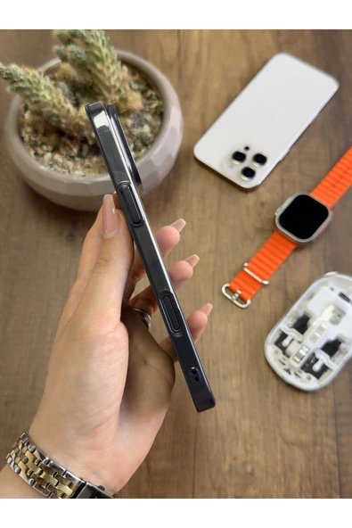 MTL iPhone 16 Pro Max Magsafe Uyumlu Mika Sararmaz Kılıf SooCase720 - 2