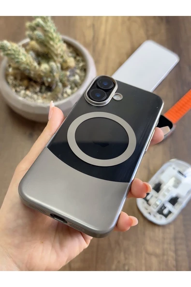 MTL iPhone 16 Magsafe Uyumlu Mika Sararmaz Kılıf SooCase720 - 4