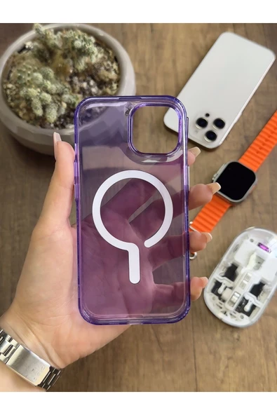 MTL iPhone 15 MagSafe Uyumlu Silikon Kılıf Soocase661 - 4