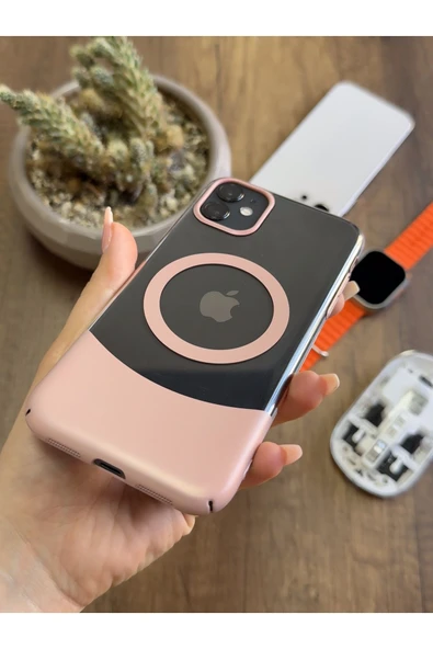 MTL iPhone 11 Magsafe Uyumlu Mika Sararmaz Kılıf SooCase720 - 4