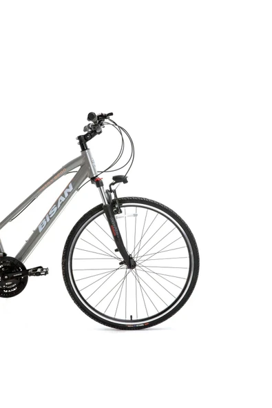 8200 TREKKİNG BİSİKLETİ 45 CM V 700C 21 VİTES AÇIK METALİK GRİ BEYAZ PEMBE - 2