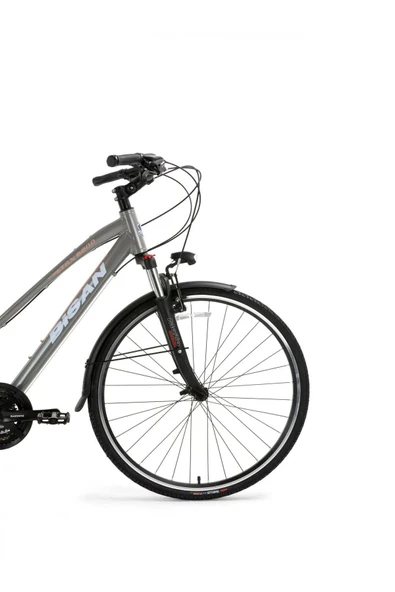 Bisan TRX 8200 CİTY ŞEHİR BİSİKLETİ 45 CM V 700C 21 VİTES AÇIK METALİK GRİ BEYAZ PEMBE - Resim 6