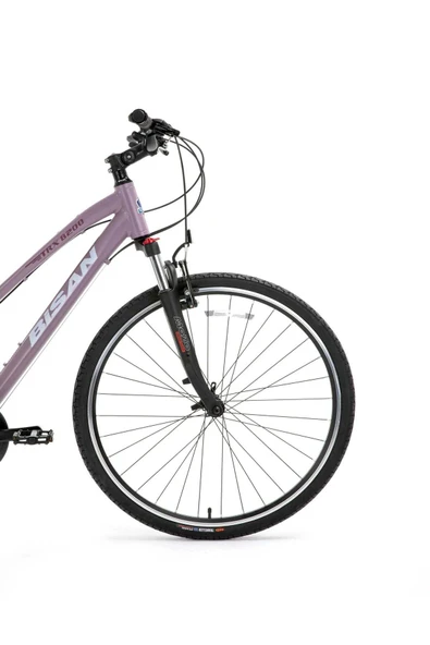 8200 TREKKİNG BİSİKLETİ 45 CM V 700C 21 VİTES MAT MOR BEYAZ MOR - Resim 2