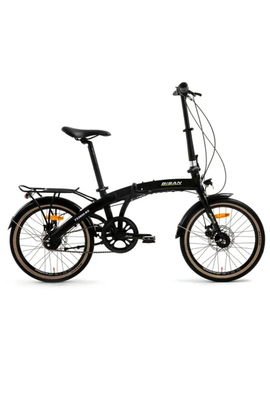 Bisan Fx 3600 Nx7 20 Jant 7 Vites Katlanır Bisiklet Siyah ürün görseli 1