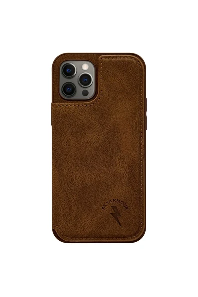 MTL iPhone 12 Pro Max Deri Cüzdan Kılıf