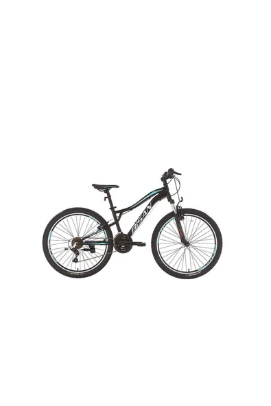 BUFFALO DAĞ BİSİKLETİ 37 CM V 27,5 JANT 21 VİTES MAT SİYAH MAVİ - 1