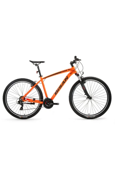 Bisan MTX 7100 DAĞ BİSİKLETİ 48 CM V 29 JANT 21 VİTES NEON TURUNCU SİYAH ürün görseli 1