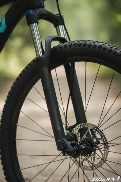 Bisan MTX 7200 Dağ Bisikleti 27,5 Jant Alüminyum 43 Kadro MD 24 Vites Mat Siyah-Mavi - Resim 7