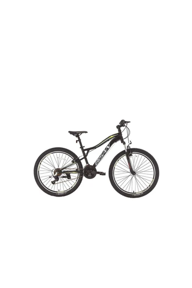 BİSAN BUFFALO DAĞ BİSİKLETİ 35 CM V 26 JANT 21 VİTES MAT SİYAH SARI - 1